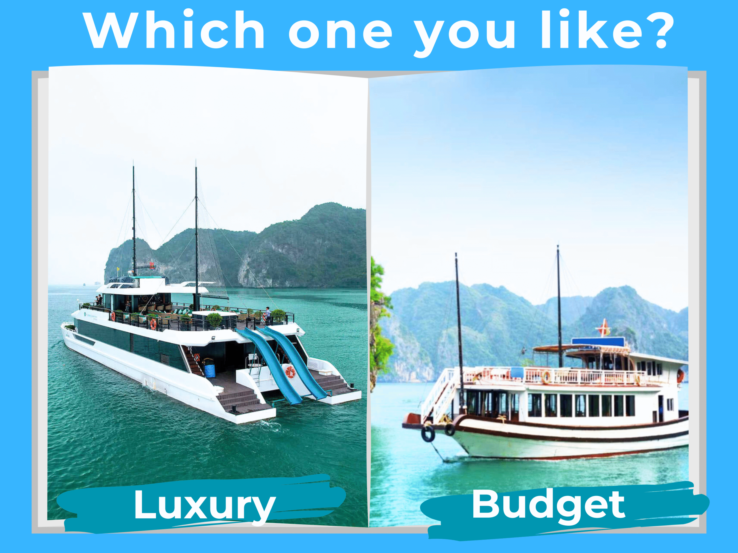 Top 7 Best Halong Bay Day Cruises for Every Budget (2025 Update) 3 Which one in Halong bay day cruises?