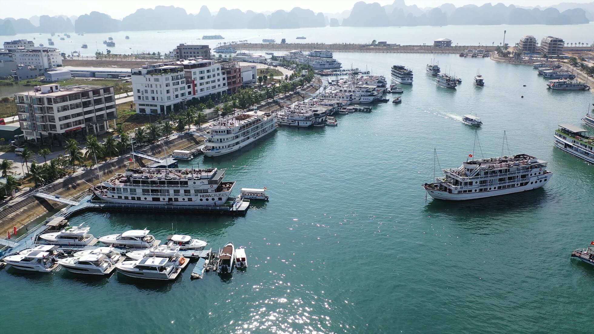 How to Get from Hanoi to Halong Bay: Transport Guide 8 Halong bay day cruise - Tuan Chau Marina harbour