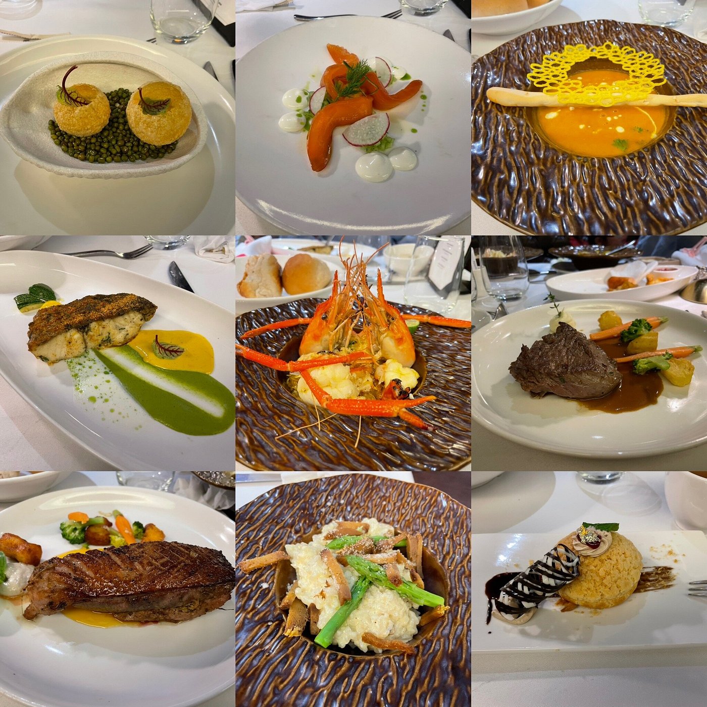 Ambassador Day Cruise: High-end buffet, sun deck, luxury feel 6 Halong bay Ambassador cruise meal