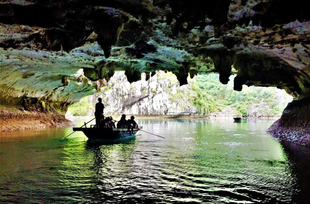 Dark and Bright cave