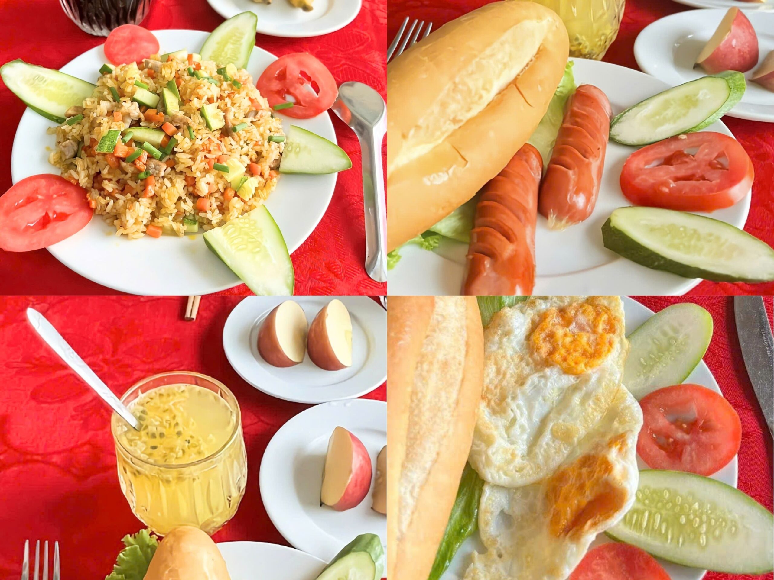 Cat Ba Central Hotel – Affordable Comfort in the Heart of Cat Ba Island 7 Cat Ba Central Hotel meal