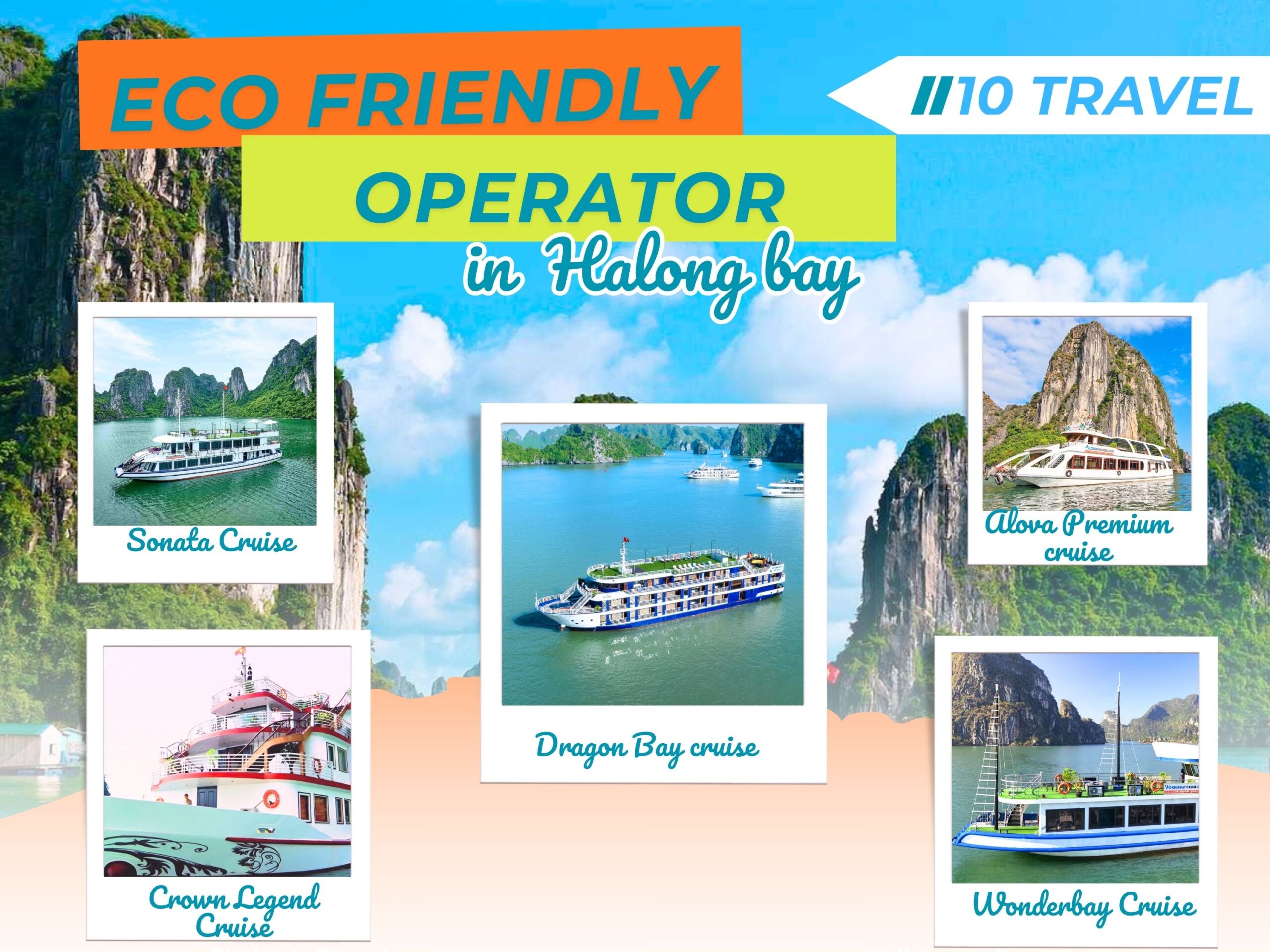 Halong bay day cruise - Eco-Friendly Operator