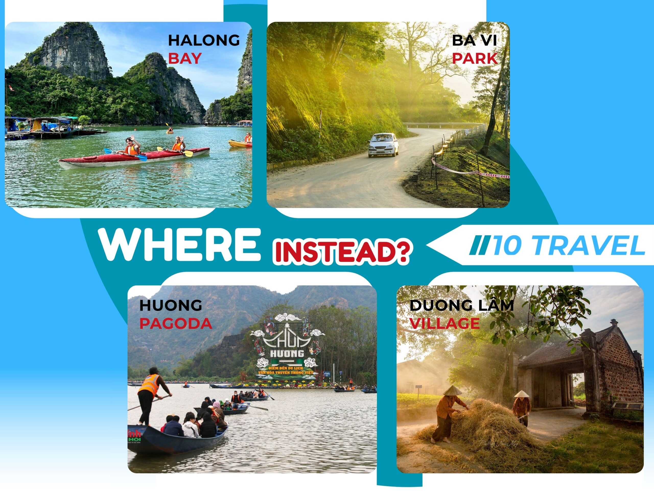 Halong bay alternatives