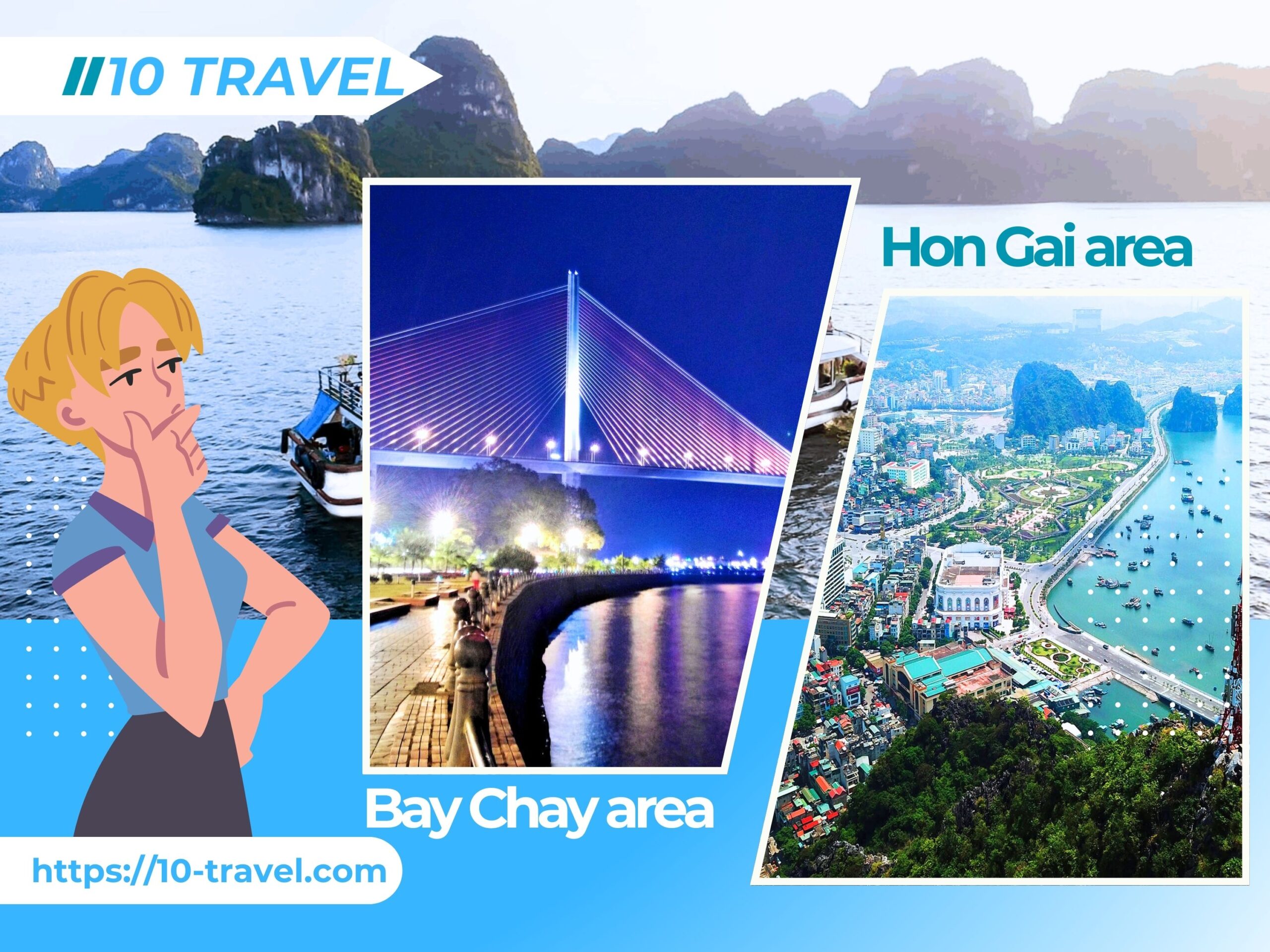 Bai Chay or Hon Gai: Which Best Fits Your Halong Bay Trip? 1 Bai Chay or Hon Gai: Where Should You Stay on Your Halong Bay Trip?