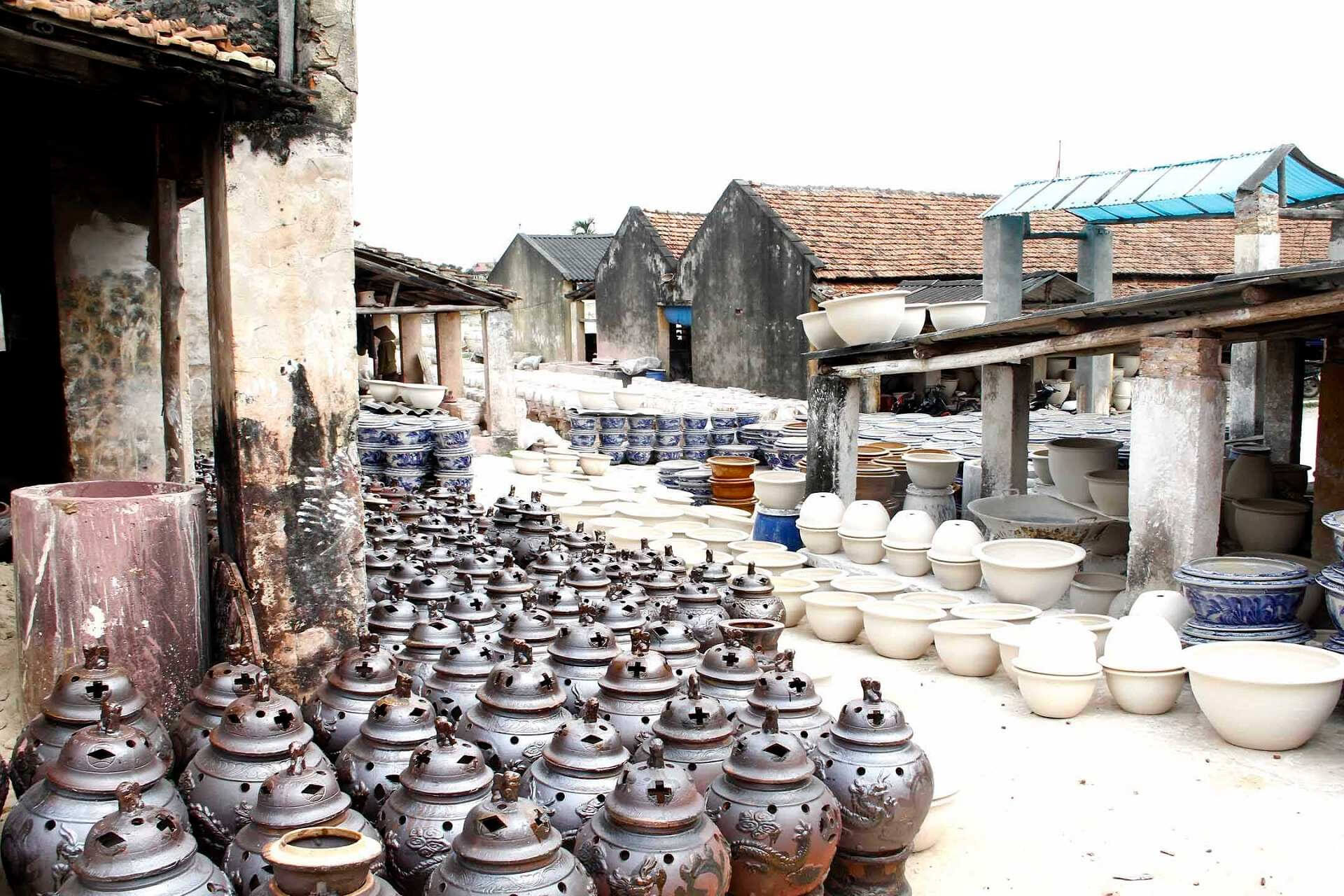 Bat Trang Pottery Village