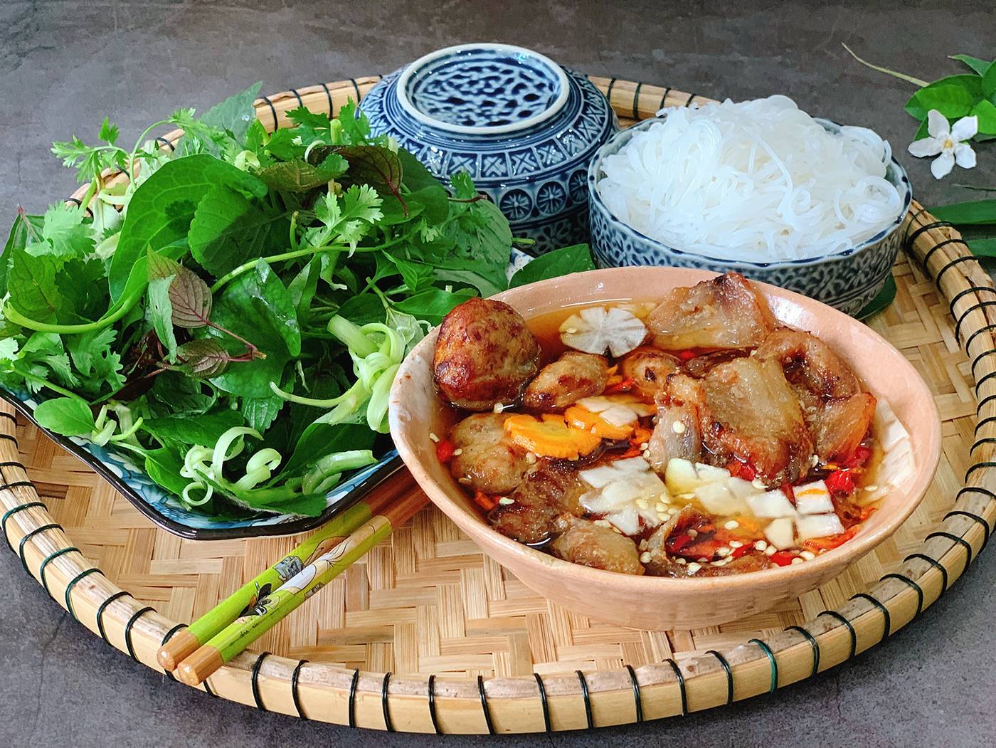 Hanoi grilled pork noodle