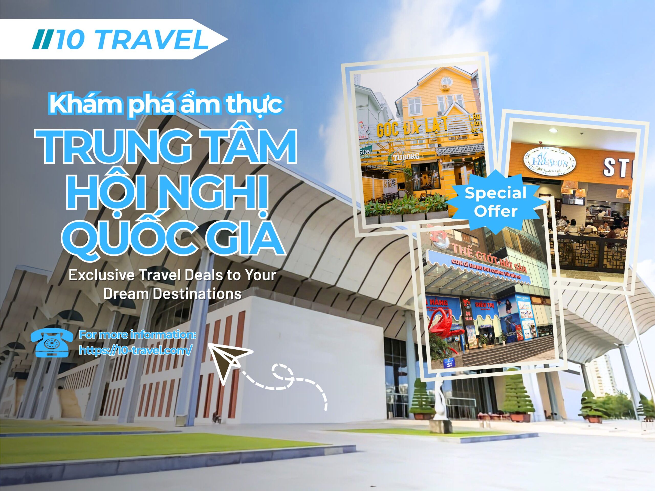 Những địa điểm ăn uống được yêu thích xung quanh Trung Tâm Hội Nghị Quốc Gia Hà Nội