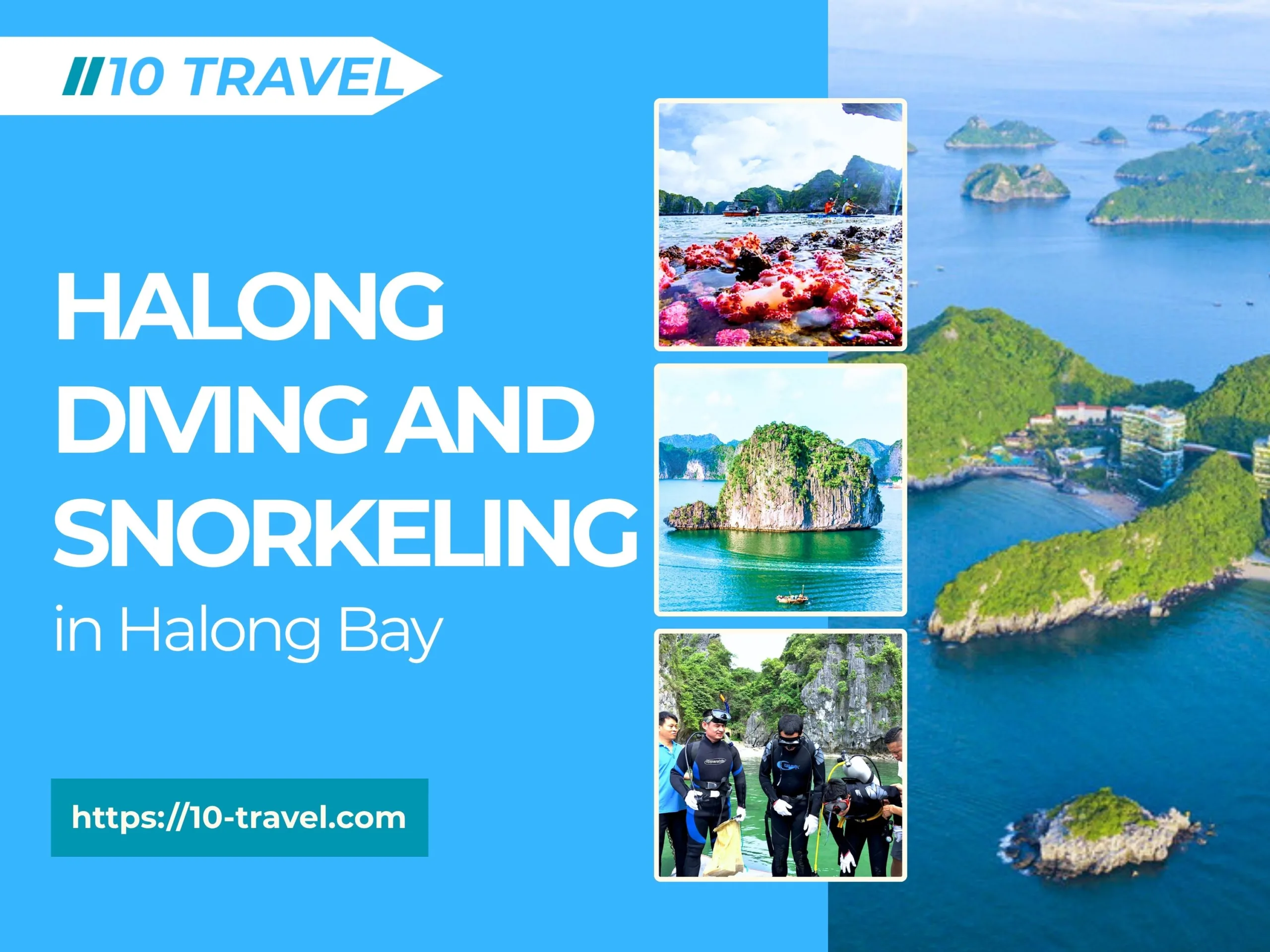 Diving and Snorkeling in Halong Bay — Explore the Hidden World Beneath the Emerald Waters