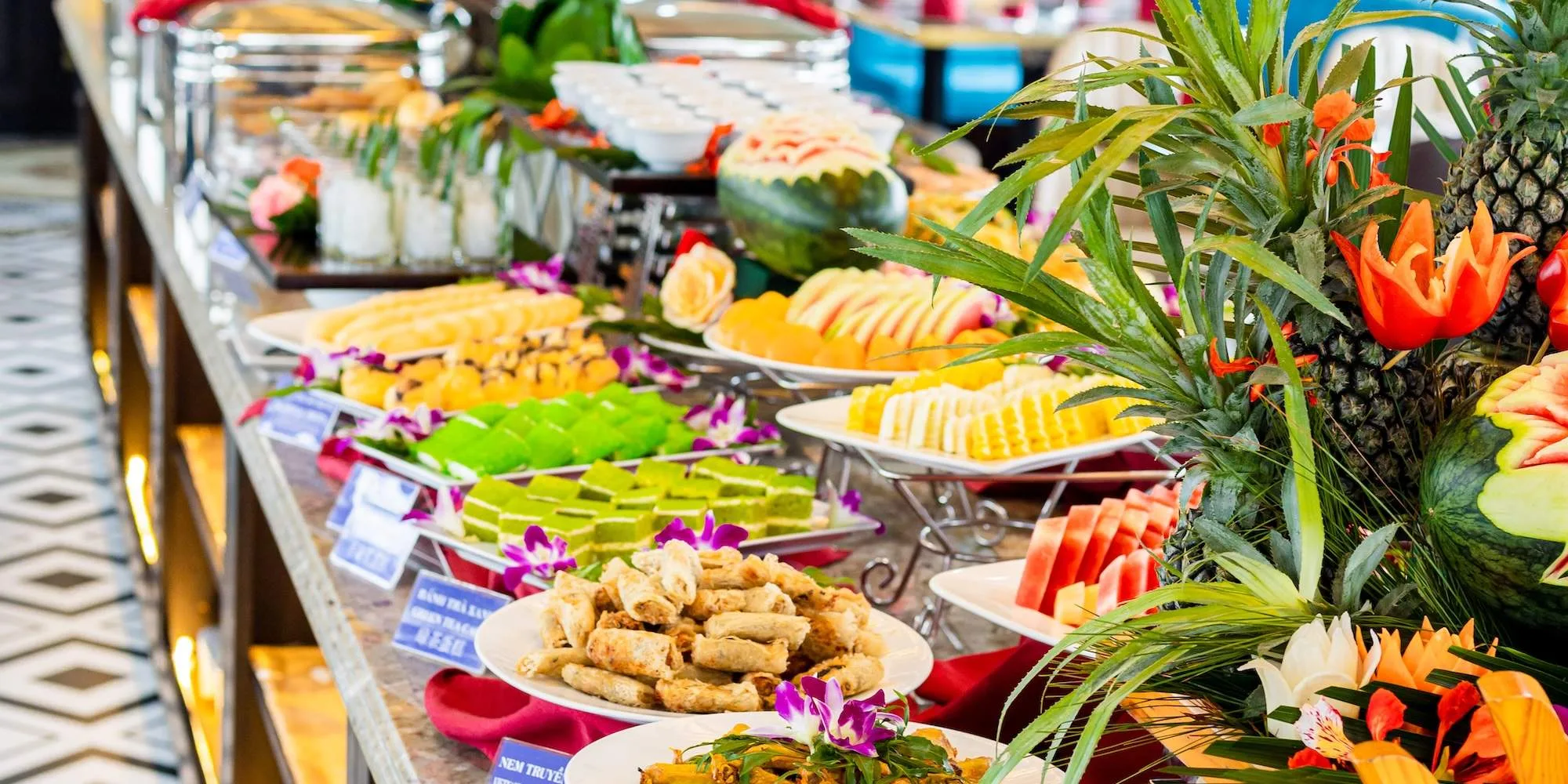 Halong bay Queen Day Cruise food