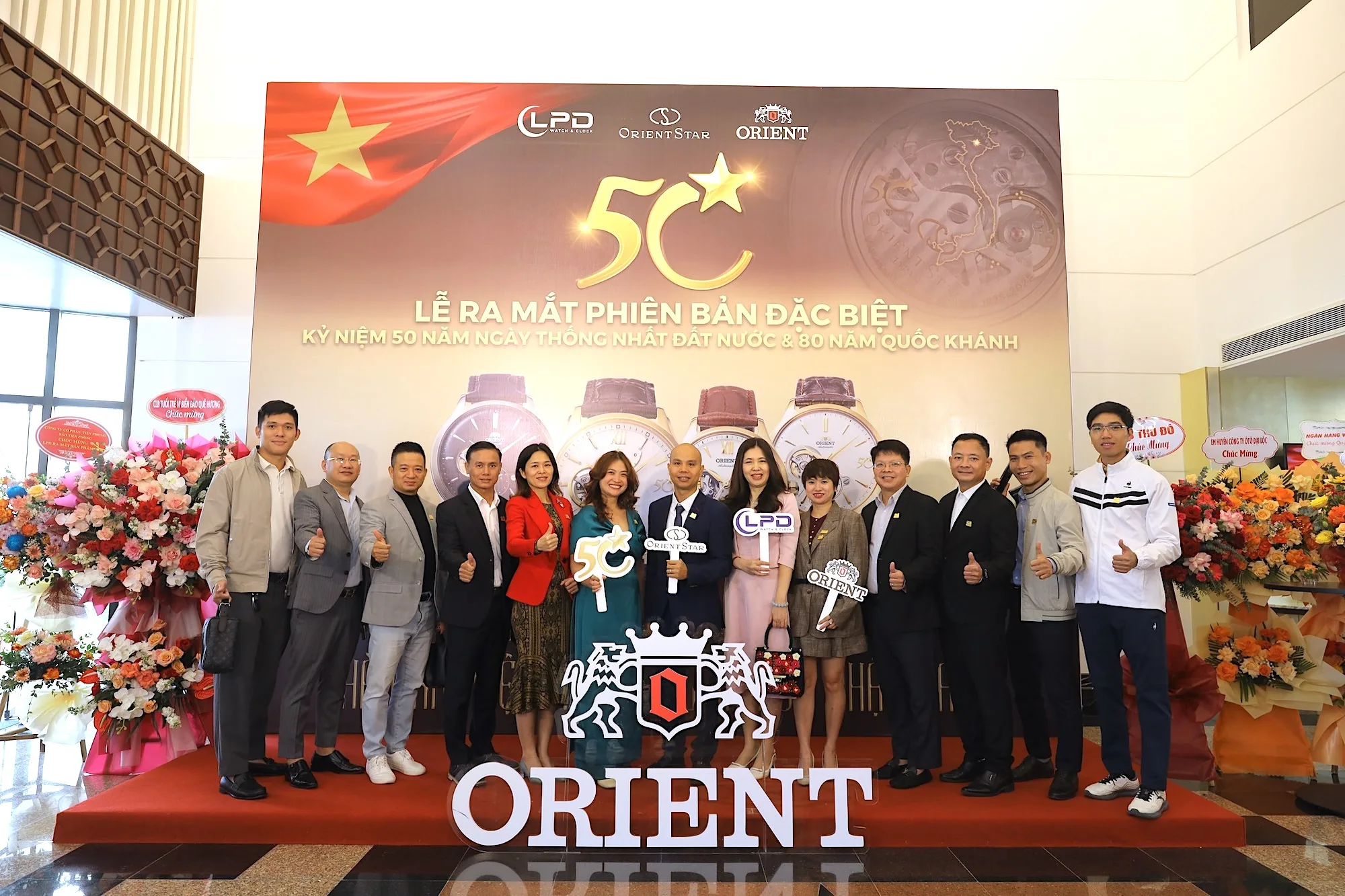 Tốp 5 đơn vị tổ chức tiệc cưới tại Trung Tâm Hội Nghị Quốc Gia 7 Orient Event & Wedding Planner team