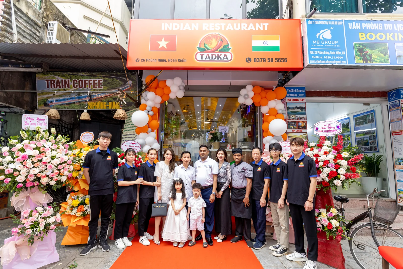 Top Indian Restaurants in Hanoi Loved by Indian Travelers 13 Tadka Indian Restaurant outside