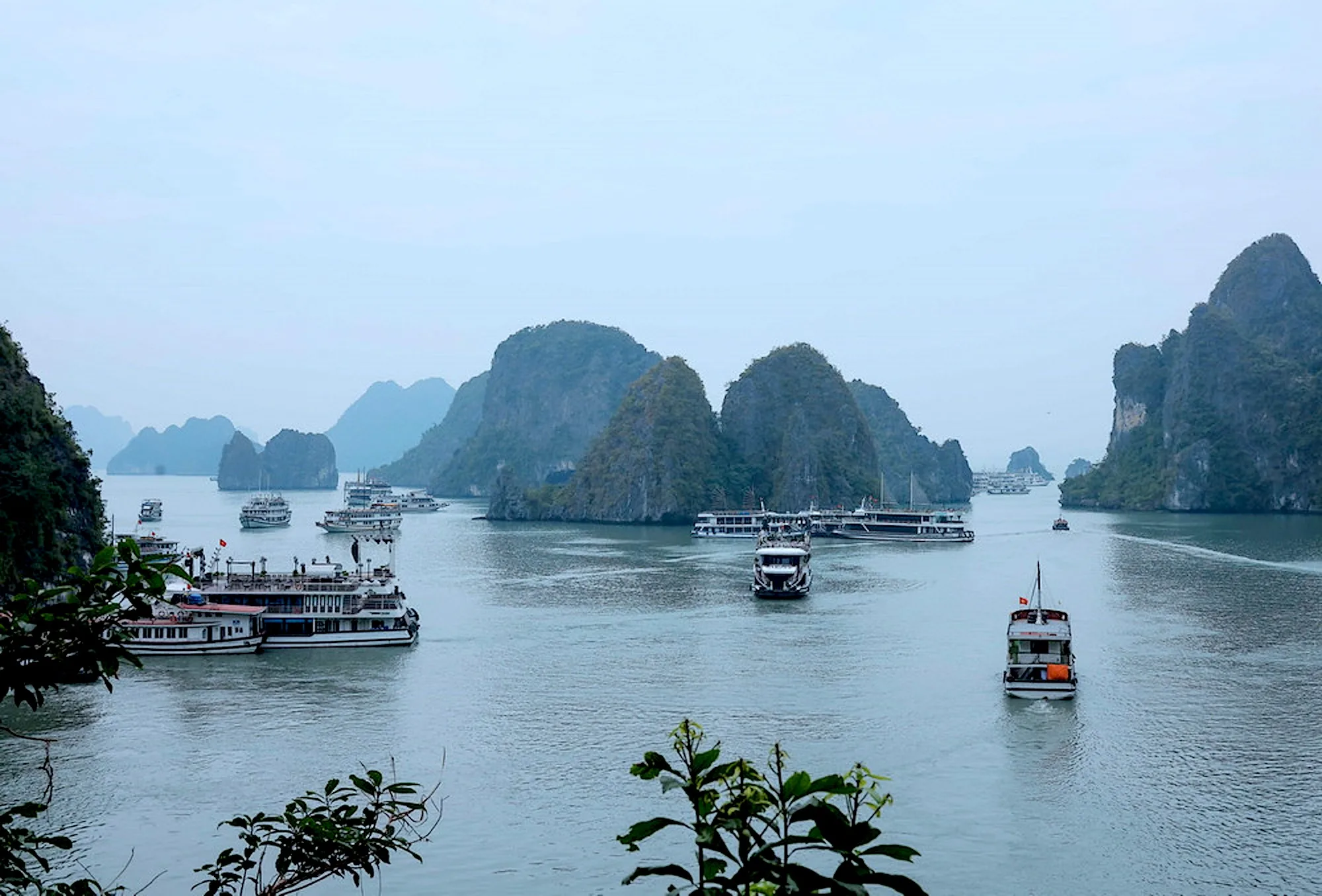 Winter on Halong Bay