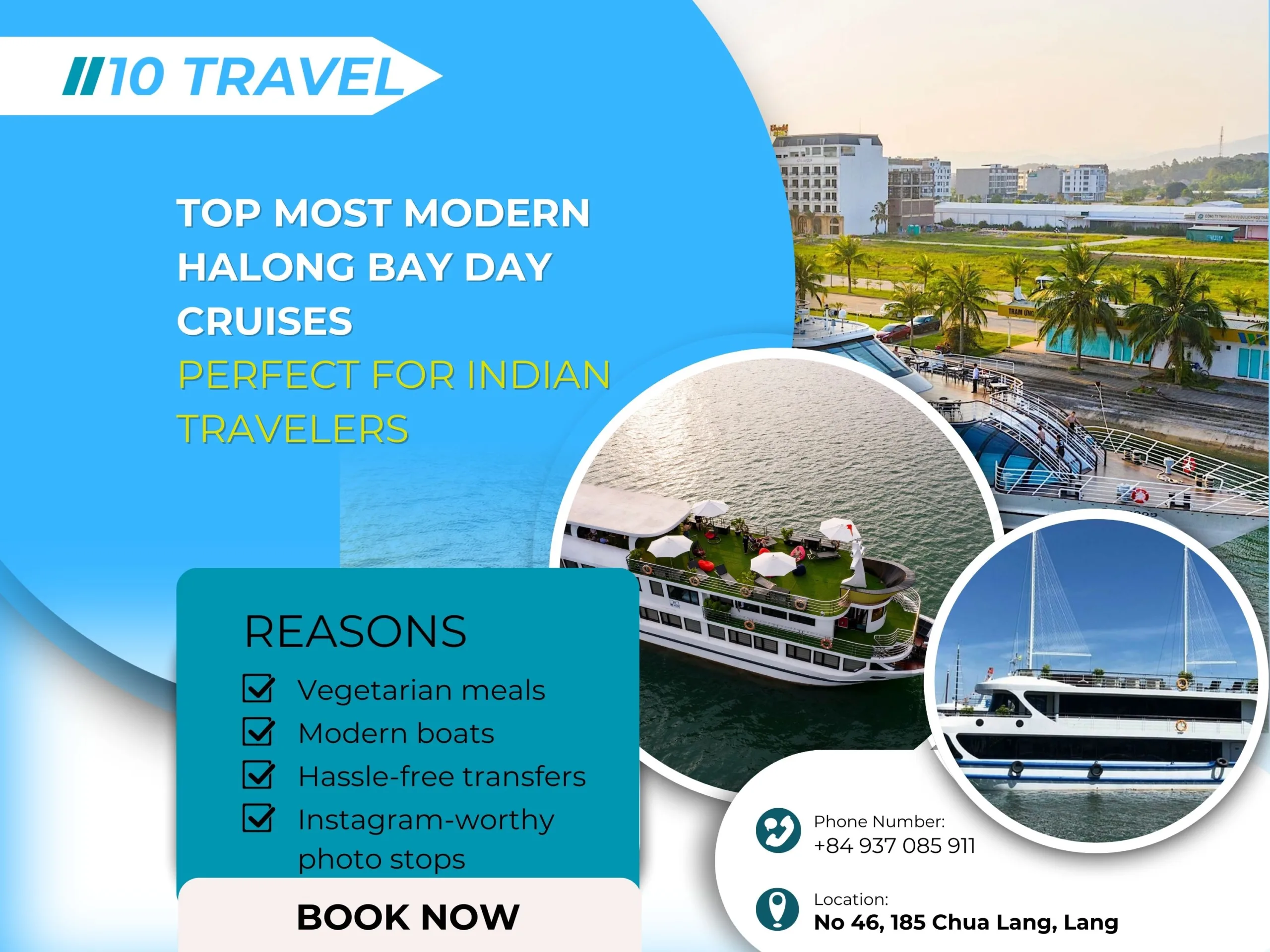 Top Most Modern Halong Bay Day Cruises, Perfect for Indian Travelers 1 Top Most Modern Halong Bay Day Cruises Perfect for Indian Travelers