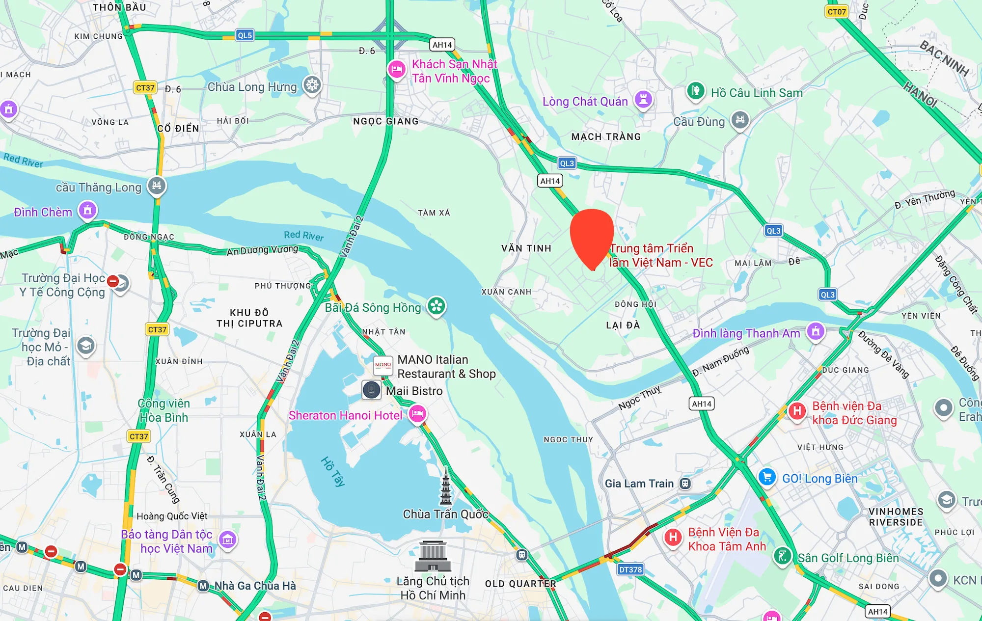 VEC mạnh về logistics nhưng xa trung tâm