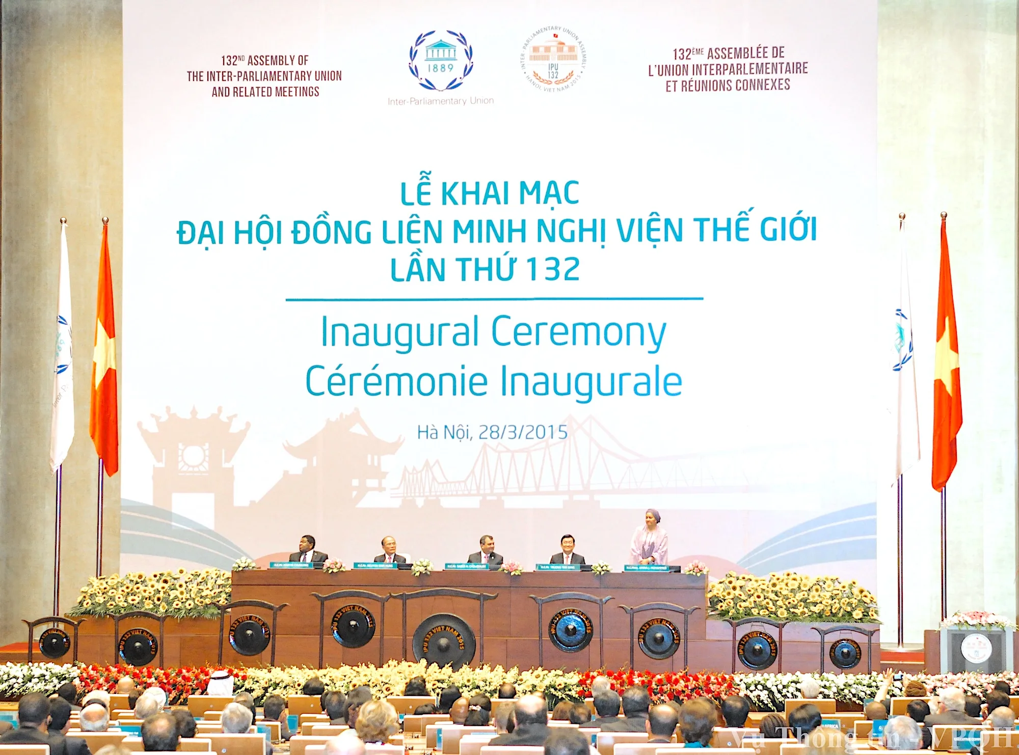 IPU132 tại Trung Tâm Hội Nghị Quốc Gia